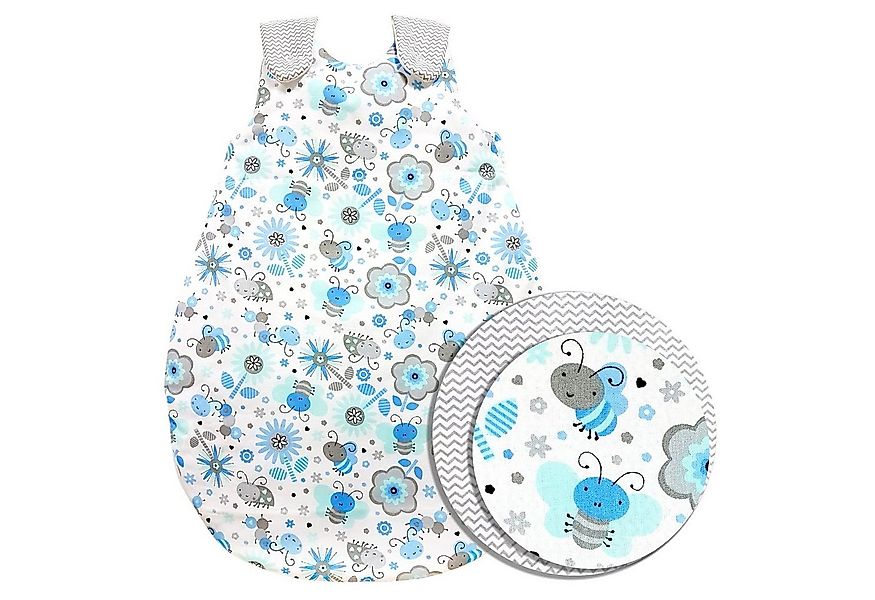 Baby-Joy Babyschlafsack Schlafsack für Babys ZICK-ZACK Linie 100% Baumwolle günstig online kaufen
