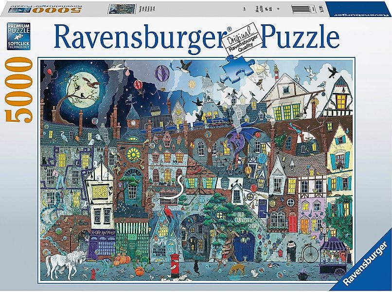 Ravensburger Puzzle Die fantastische Straße, 5000 Puzzleteile, Made in Germ günstig online kaufen