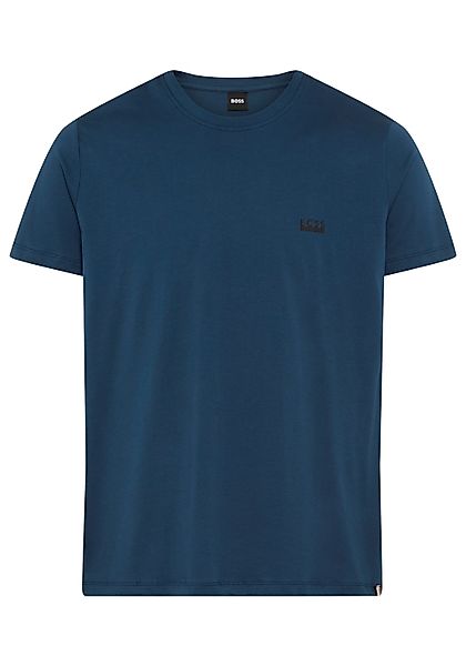 BOSS T-Shirt, Rundhals, Jersey, kleines Logo, regular fit günstig online kaufen