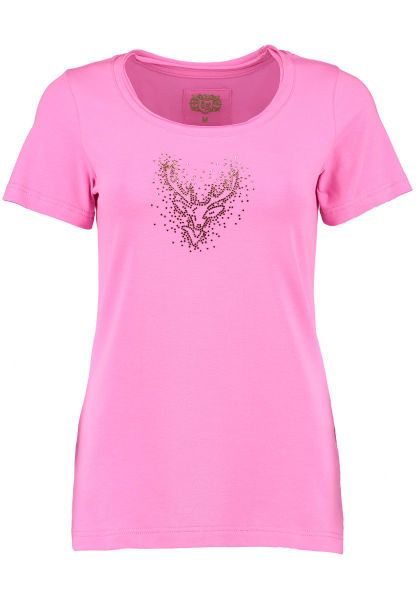 OS Trachten Trachtenshirt Wimporo Kurzarm T-Shirt günstig online kaufen