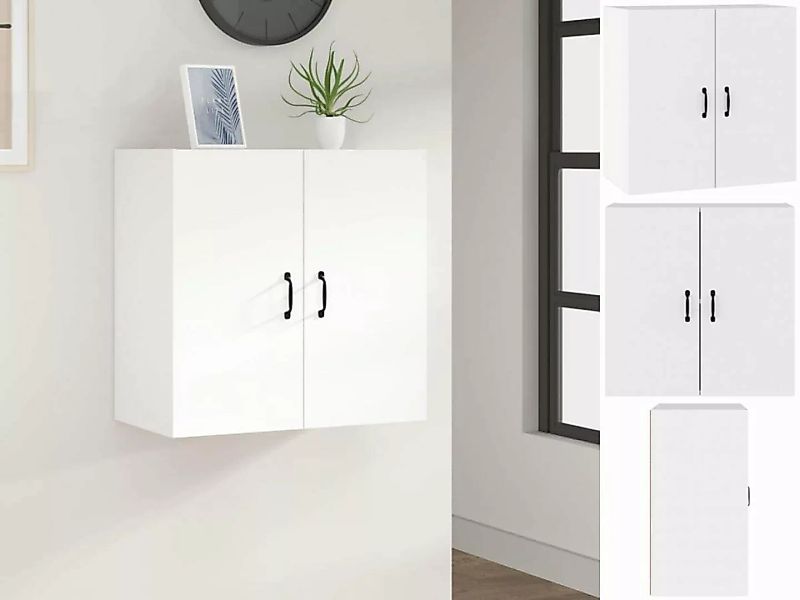 vidaXL Fächerschrank Wandschrank Weiß 60x31x60 cm Holzwerkstoff (1-St) günstig online kaufen