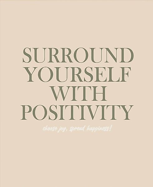 s.Oliver Poster "Motivation & Positivity, hochwertiger print Made in German günstig online kaufen