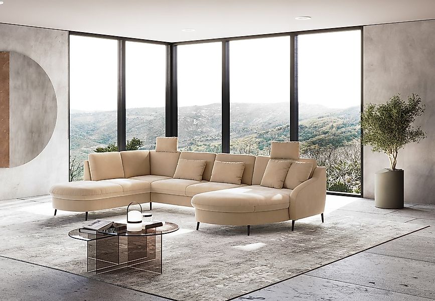 sit&more Wohnlandschaft »Soul U-Form« wahlweise mit Bett und Bettkasten günstig online kaufen