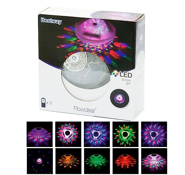 Bestway Gartenleuchte Schwimmende LED-Licht für Pool günstig online kaufen