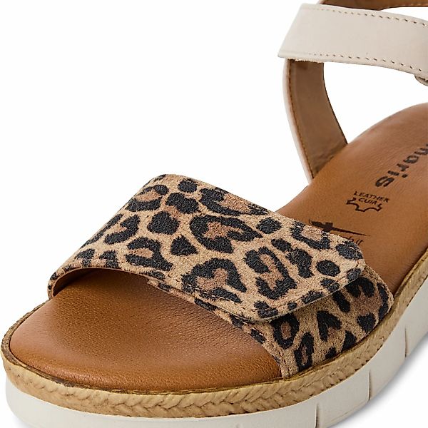 Tamaris Keilsandalette, Riemchensandale, Sommerschuh mit verstellbaren Klet günstig online kaufen