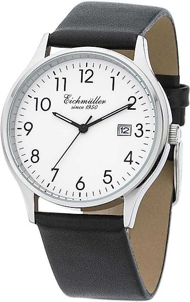 Eichmüller Quarzuhr Herrenuhr Edelstahl-Gehäuse 38 mm günstig online kaufen