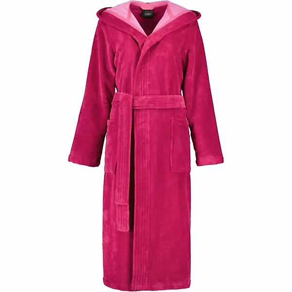 Cawö Home Damenbademantel 802 Kapuze Velours, günstig online kaufen