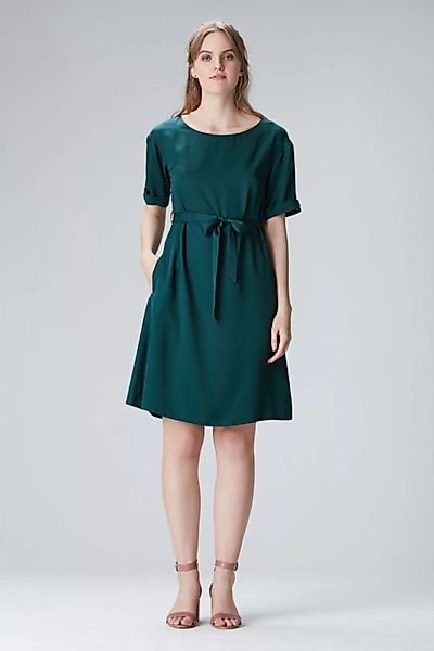 Kleid Mit Ärmel "Edda" Aus Tencel günstig online kaufen