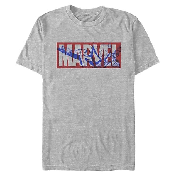 Marvel - Spider-Man Peter Logo - Männer T-Shirt günstig online kaufen