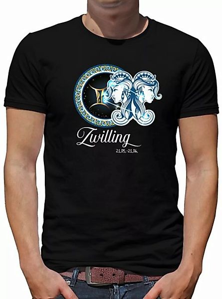 TShirt-People Print-Shirt Sternzeichen Zwilling günstig online kaufen