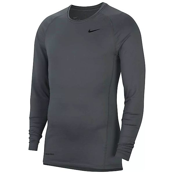 Nike Pro Langarm-t-shirt L Iron Grey / Black günstig online kaufen