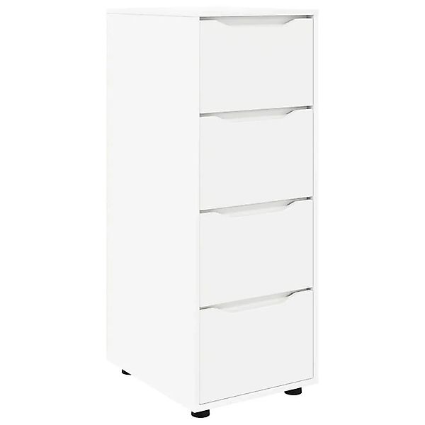 vidaXL Aufbewahrungsschrank Weiß 40 x 48 x 105 cm Holzwerkstoff 888897 günstig online kaufen