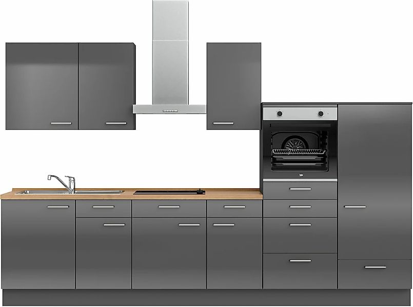 nobilia Küchenzeile ""Flash I"" vormontiert, Ausrichtung wählbar, Breite 33 günstig online kaufen
