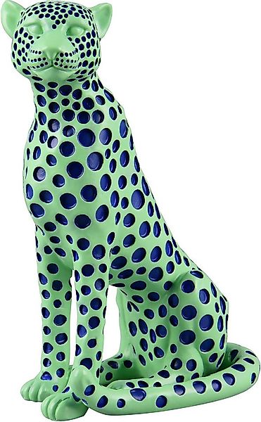 MIRRORS AND MORE Skulptur PANTRA (1 St), Dekofigur in auffälliger Leoparden günstig online kaufen