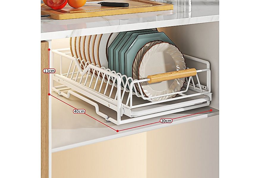 GarveeMore Küchenorganizer-Set Ausziehbare Schrankorganisatoren mit selbstk günstig online kaufen