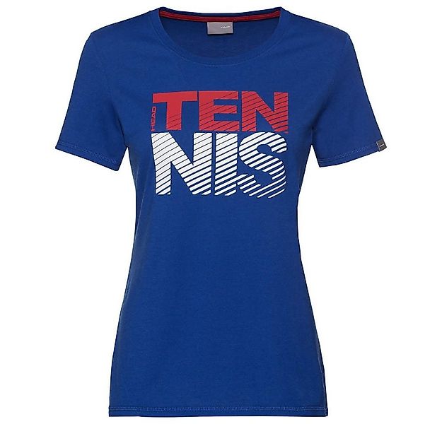 Head Tennisshirt Club Lisa (Polyester/Baumwolle) royalblau Damen günstig online kaufen