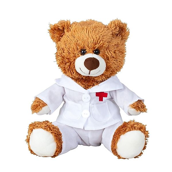 Geschenkestadl Plüschfigur Teddybär im Doktor-Motiv – günstig online kaufen