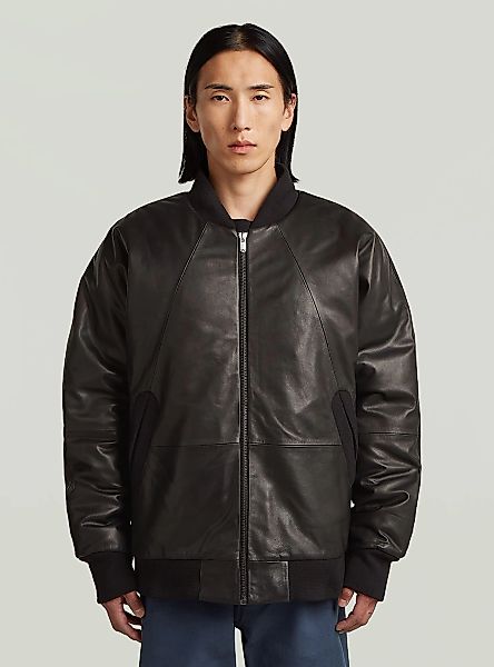 G-STAR Bomberjacke "MN 10 YR Leder Tour Jacke" günstig online kaufen