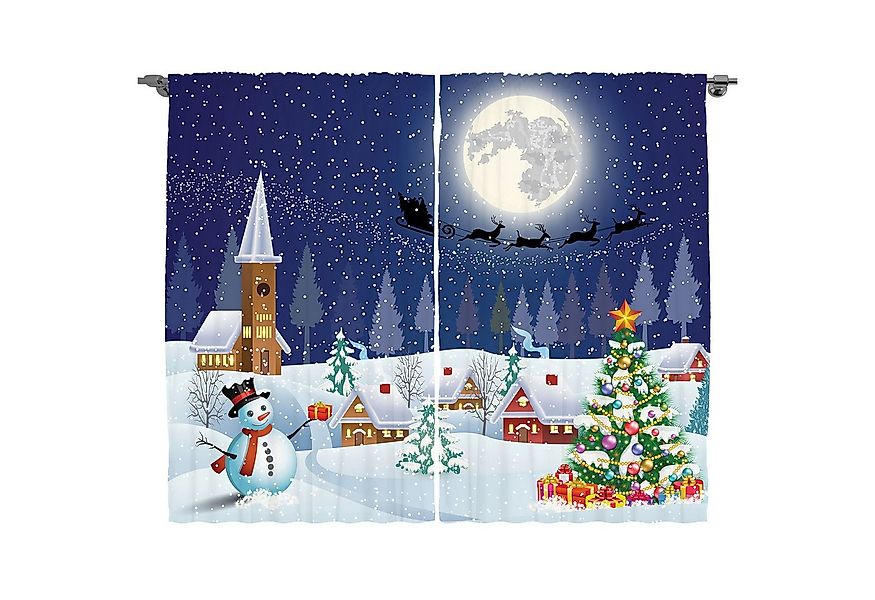 Abakuhaus Gardine Schlafzimmer Kräuselband Vorhang mit Schlaufen und Haken, günstig online kaufen