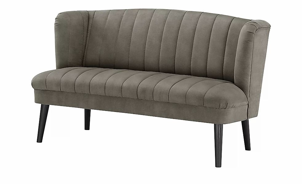 switch Küchensofa  Mikrofaser Rina ¦ grau ¦ Maße (cm): B: 156 H: 92 T: 76 B günstig online kaufen