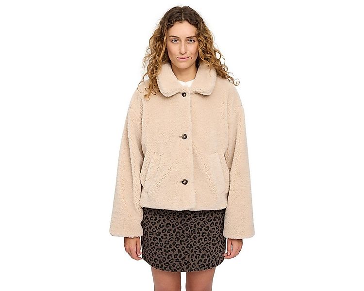 MAZINE Winterjacke Mazine Faux-Fur Button Jacket - Kunstfelljacke günstig online kaufen