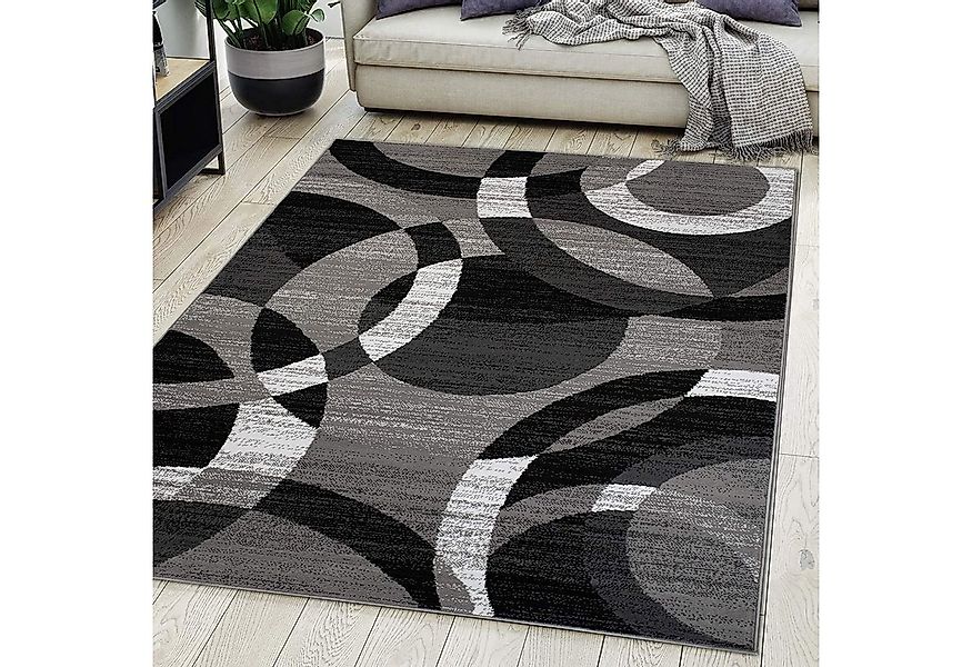 Mazovia Orientteppich DY-MAYA-Z984A-GRAY, 120x170, Modern, Geometrisch, Kur günstig online kaufen