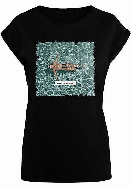 Merchcode T-Shirt Merchcode Damen Ladies Summer - On My Mind T-Shirt (1-tlg günstig online kaufen