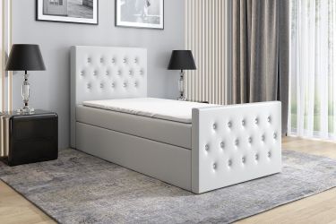 A&J MöbelLand GmbH Boxspringbett Einzelbett LILI günstig online kaufen