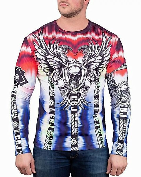 Cipo & Baxx Longsleeve Herren Longsleeve BA-CL484 Rot L günstig online kaufen