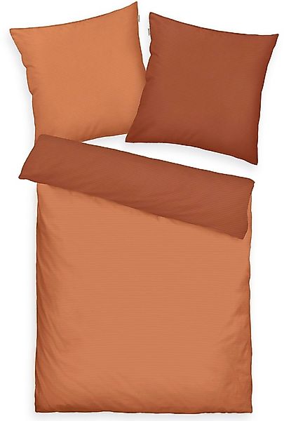 TOM TAILOR HOME Bettwäsche »TWO-TONE SOLID COLORS in Gr. 135x200cm, 155x220 günstig online kaufen