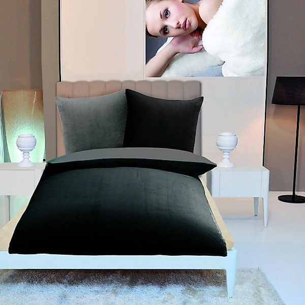 Gözze Wendebettwäsche »Superflausch in Gr. 135x200 oder 155x220 cm«, Fleece günstig online kaufen