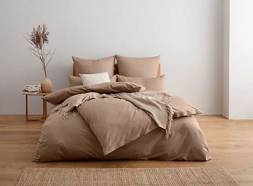 Home affaire Bettwäsche »Luisa« 2 Stk. tlg. NEUHEIT: 100% Baumwolle, ab Gr. günstig online kaufen