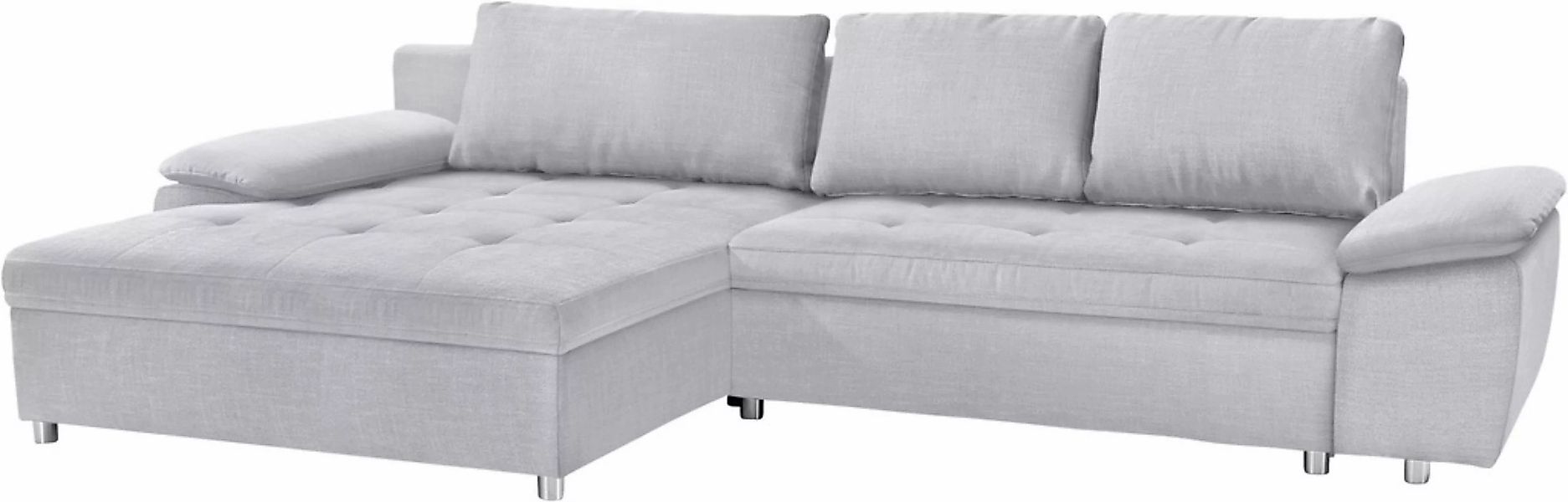 sit&more Ecksofa Labene, wahlweise mit Bettfunktion und Bettkasten, inkl. R günstig online kaufen