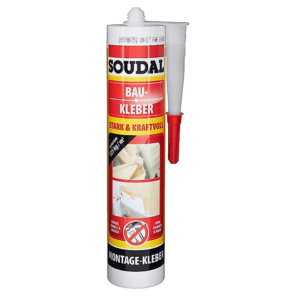 Soudal Montagekleber 390 g Weiß günstig online kaufen