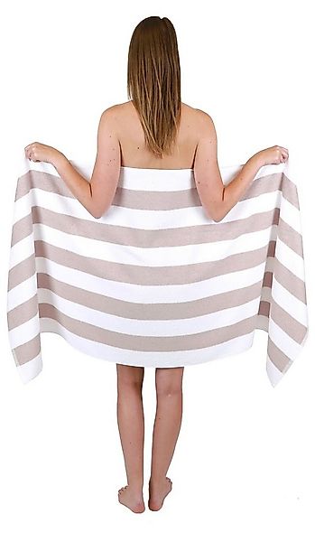 Betz Saunatuch Badetuch XXL Berlin mt Streifen Größe 70 x 180 cm, 100% Baum günstig online kaufen
