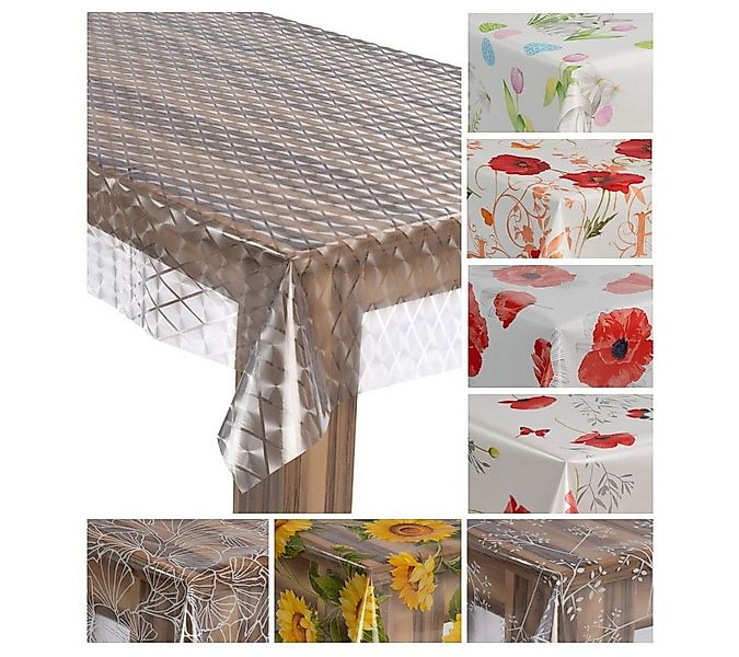 laro Tischdecke Wachstuch-Tischdecke Wachstischdecke Gartentischdecke günstig online kaufen