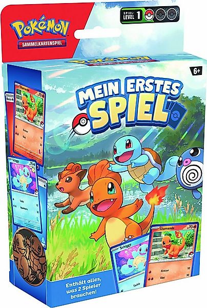 POKÉMON Sammelkarte Pokémon-Sammelkartenspiel: Mein erstes Spiel – Glumanda günstig online kaufen