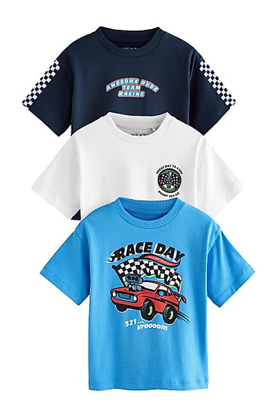 Next T-Shirt Kurzarm-T-Shirts aus 100 % Baumwolle, günstig online kaufen