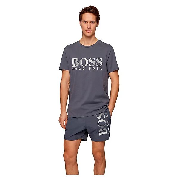 Boss T-shirt Kurzarm T-shirt S Dark Grey günstig online kaufen