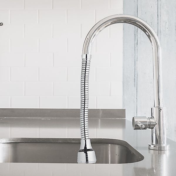 relaxdays Waschbeckenbrause Wasserhahn Verlängerung mit 4 günstig online kaufen