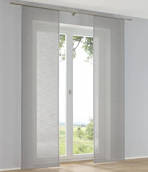 Kutti Schiebegardine »Boston Schiebevorhang« Paneelwagen 1 Stk. tlg. Schieb günstig online kaufen