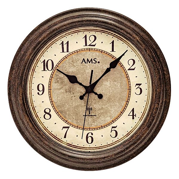 AMS Wanduhr Wanduhr klassisch Antik-Optik 28 günstig online kaufen