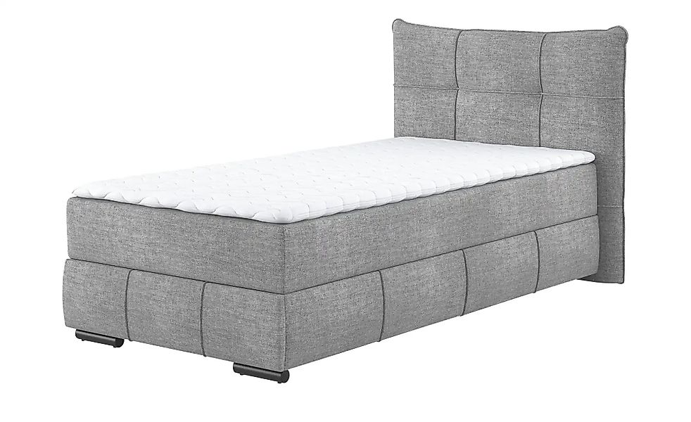 Boxbett mit Stauraum  Margam ¦ grau ¦ Maße (cm): B: 125 H: 109 Betten > Pol günstig online kaufen