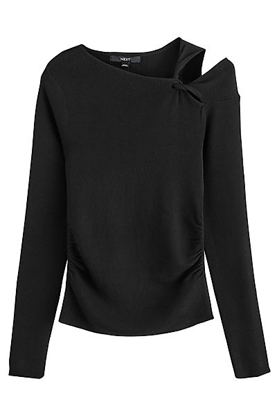 Next Strickpullover Weicher Langarm-Pullover mit Schulterdetail günstig online kaufen