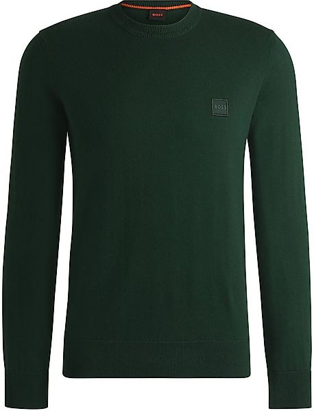 BOSS Pullover Kanovano Dunkelgrün - Größe L günstig online kaufen