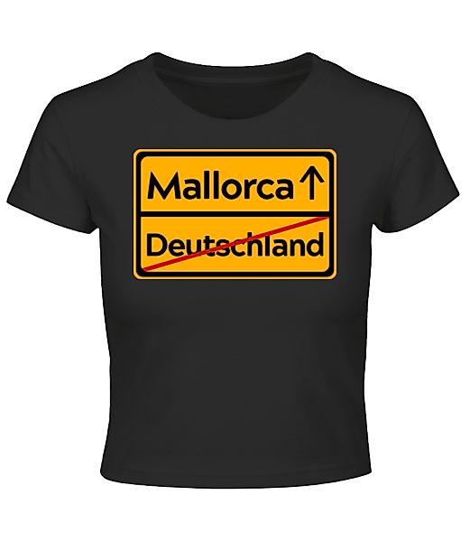 Mallorca Deutschland · Crop T-Shirt günstig online kaufen