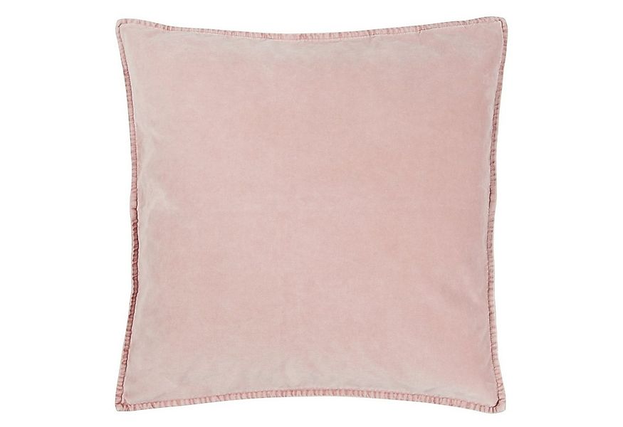 Ib Laursen Kissenhüllen Ib Laursen - Kissenbezug Rosa 52x52cm Samt Velour ( günstig online kaufen