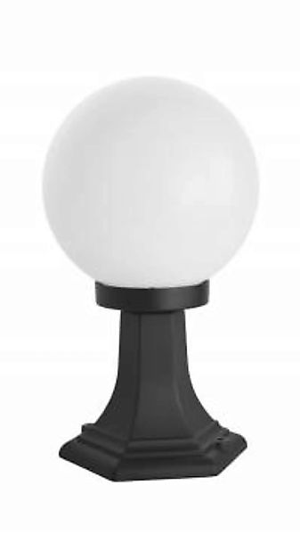 Außenlampe Schwarz Weiß Kugelschirm 36cm E27 günstig online kaufen