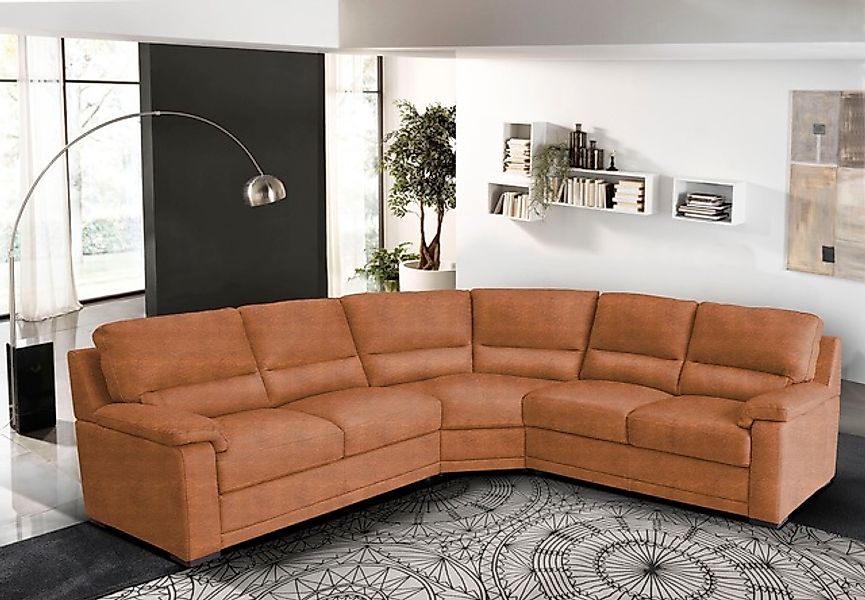 Egoitaliano Ecksofa »Doris, modernes Designerecksofa in hochwertigen Microf günstig online kaufen
