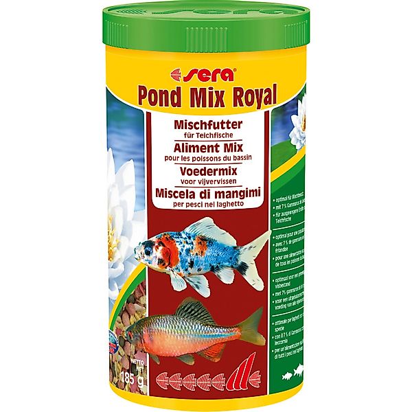 Sera Teichfutter Pond Mix Royal Nature 1.000 ml (185 g) günstig online kaufen